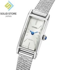 CITIZEN Kii: EG7040-58A Stainless Steel Eco-Drive Solar Watch Silver 14.3mm