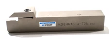 KORLOY, KGEHR 16-4-T25,  1.0" RIGHT HAND GROOVING TOOL HOLDER       1-06-047701