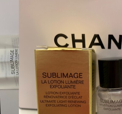 CHANEL SUBLIMAGE Ultimate Light Renerwing Exfoliating Lotion 10ml