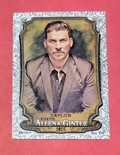 🔥2024 Topps Allen & Ginter Jax Taylor Silver Foil Filigree 