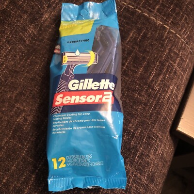 Gillette Sensor2 -lubrastrip Pivot 12 Count Lubrastrip