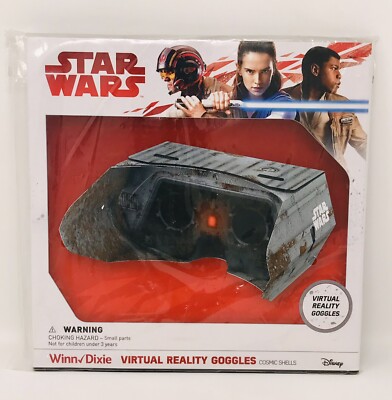 Star Wars VR Virtual Reality Goggles Cosmic Shells for Smartphones Disney NEW
