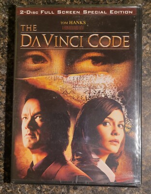 DaVinci Code(DVD 2006) 2-disc Full Screen Special Edition Tom Hanks NEW
