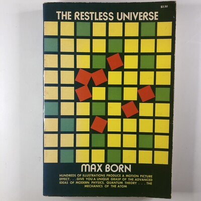 The Restless Universe by Max Born Modern Physics  Quantum Theory Science Book