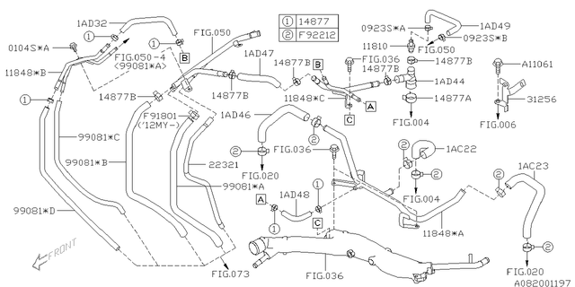 Subaru 11810 aa100