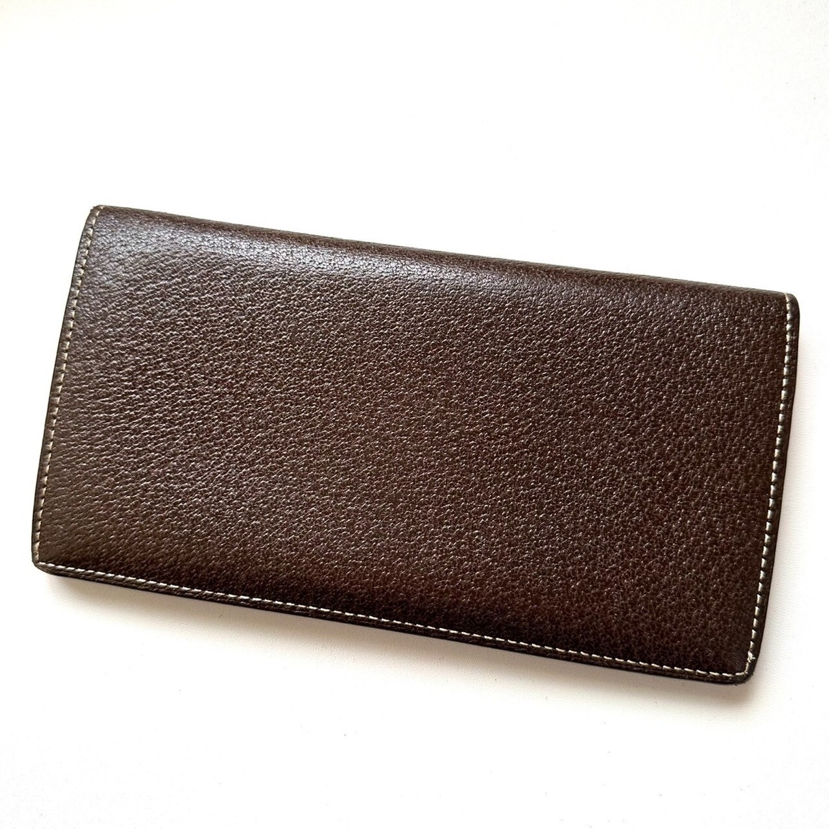 BURBERRY Authentic Leather Long Wallet Nova Check Beautiful | eBay