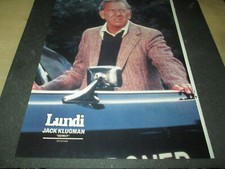 JACK KLUGMAN   POSTER COLOR 8 BY 11  inches QUINCY NO 2