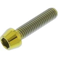 Schraube Jmp Konisch Bolt M6X1,00Mm 25Mm Titan Gold