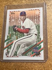 2021 Topps Holiday Baseball # HW169 Connor Brogdon RC