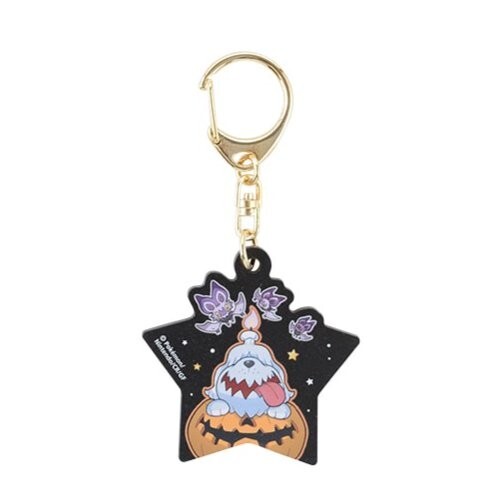 Pokemon Center 2023 Paldea Spooky Halloween Wooden Charm Key chain Greavard ver.