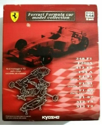 Modellini statici di auto da corsa Formula 1 Scala 1:64 Ferrari
