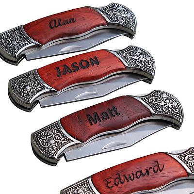 Personalized Pocket Knife - Groomsman Gift - Father's Day Gift 