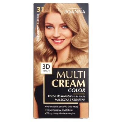 5901018013196 Joanna Multi Cream Color farba do włosów 31 Piaskowy Blond (P1) Jo