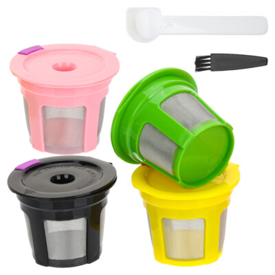  4 Pcs Ninja Coffee Filter Machine Refillable Cups Eco-friendly