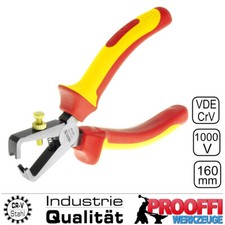 VDE Elektriker Abisolierzange Profi Kabel Absetz Zange Abisolierer VDE 1000 Volt