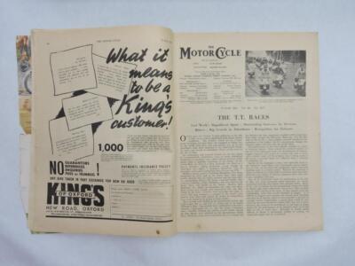 June 1952 The Motorcycle Magazine Norton TT Winners Lucas Magnetos