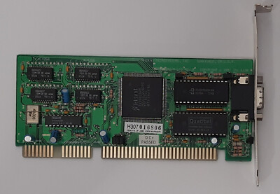 Trident 9016X2/4 LT2 REV. B ISA Grafikkarte (TVGA9000B, 512KB, retro, 1993)