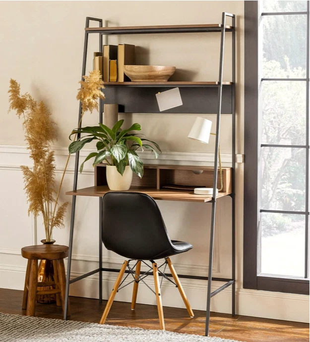Metal ladder desk deals
