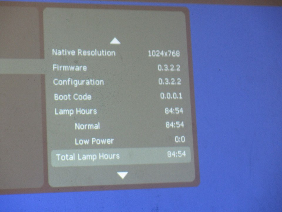 InFocus IN1100 DLP Projector w/ Remote & Case [84 Lamp Hour] | eBay