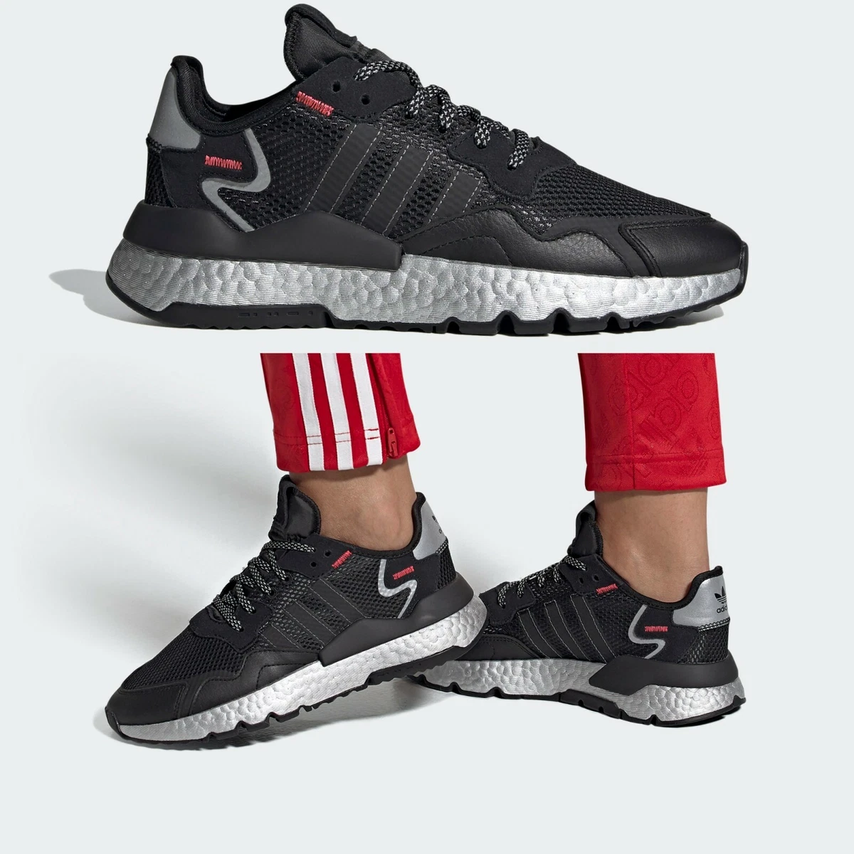 Bowling gewicht Bounty ADIDAS NITE JOGGER BOOST REFLECTIVE WOMEN'S RUNNING SHOES BLACK/SILVER METALLIC | eBay Bowling gewicht Bounty ADIDAS NITE JOGGER BOOST REFLECTIVE WOMEN'S RUNNING SHOES BLACK/SILVER METALLIC | eBay