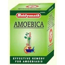 2 x Baidyanath Herbal Amoebica 25 Tablets - Effective Remedy