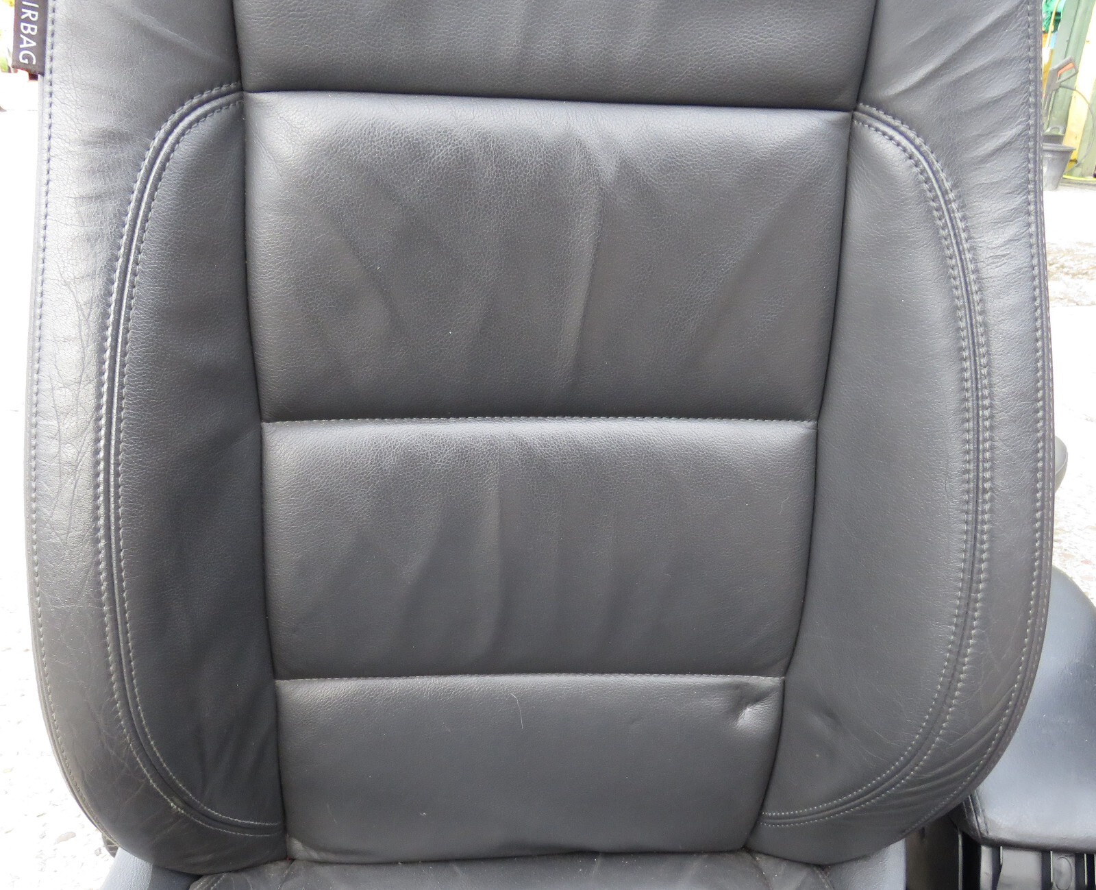 VW Golf MK6 5 door Heated Black Leather Seats SS1802 eBay