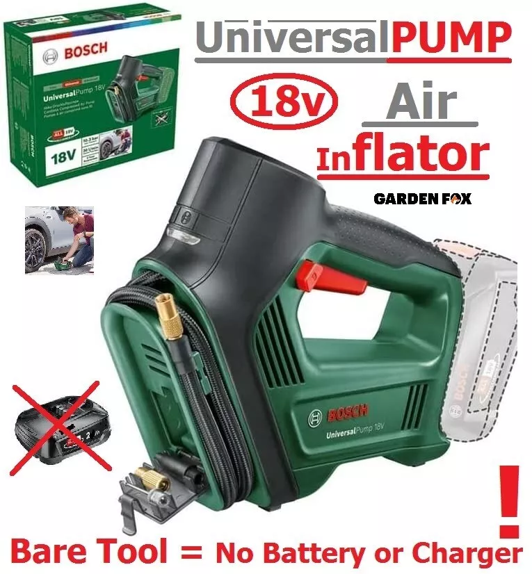 Compresseur sans fil Bosch Home and Garden UniversalPump 18V 0615991FN4  avec 1 accu