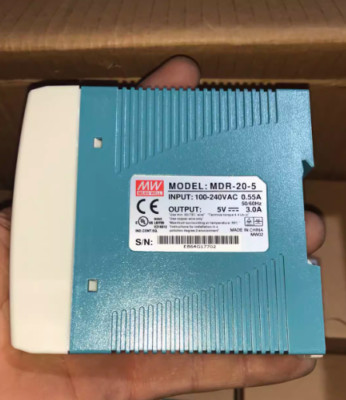 1PC NEW MEAN WELL Power source MDR-20-5 .A0