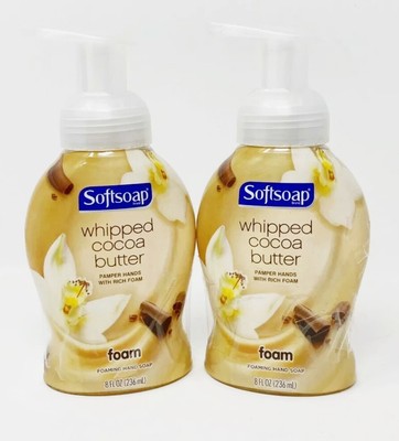 softsoap whipped cocoa butter foaming hand soap