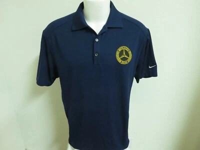 M-3XL Mercedes-Benz Blue Nike Dri-Fit Men's #23V Polo Shirt - Image 1 of 4