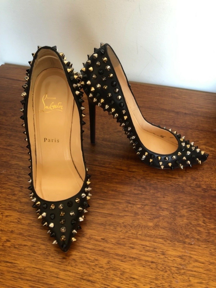 Christian Louboutin Pigalle Spikes 120 Nappa Sz36 | eBay