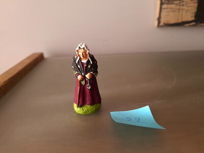 SANTON MARCEL CARBONEL, FRAU MIT CALEN, GRÖSSE 2 (CA. 7 CM)