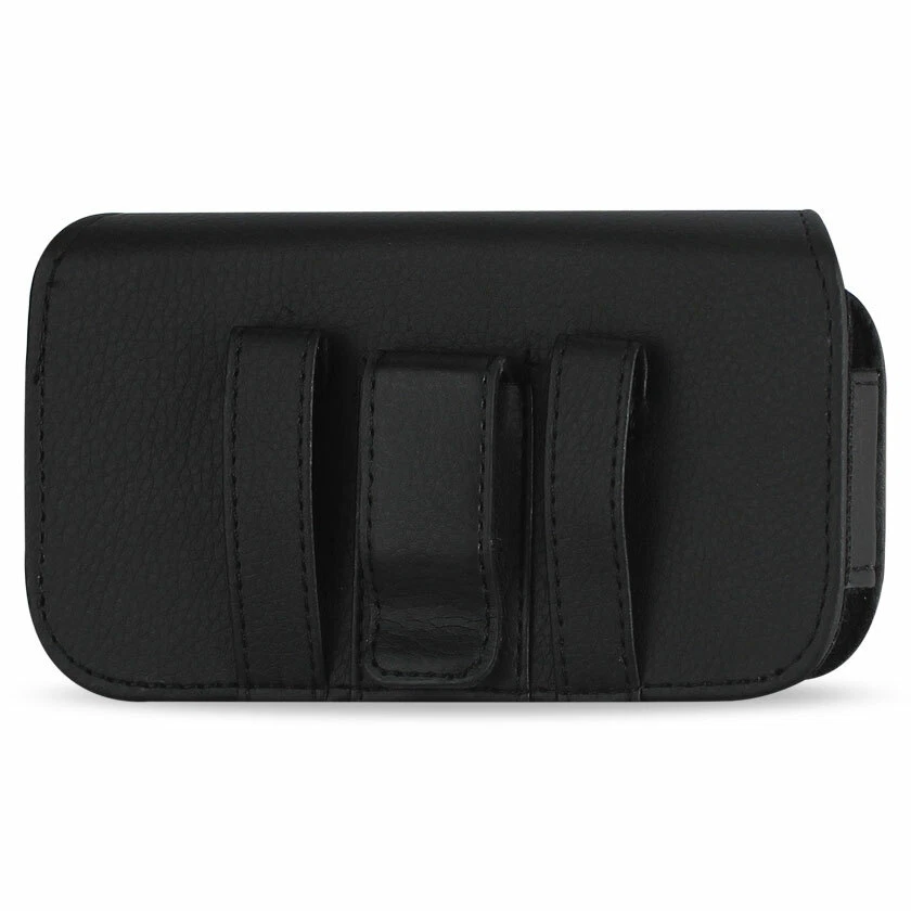 Reiko Rugged Horizontal Leather Pouch/Metal Logo Samsung Galaxy Note 10 - Image 4 of 4