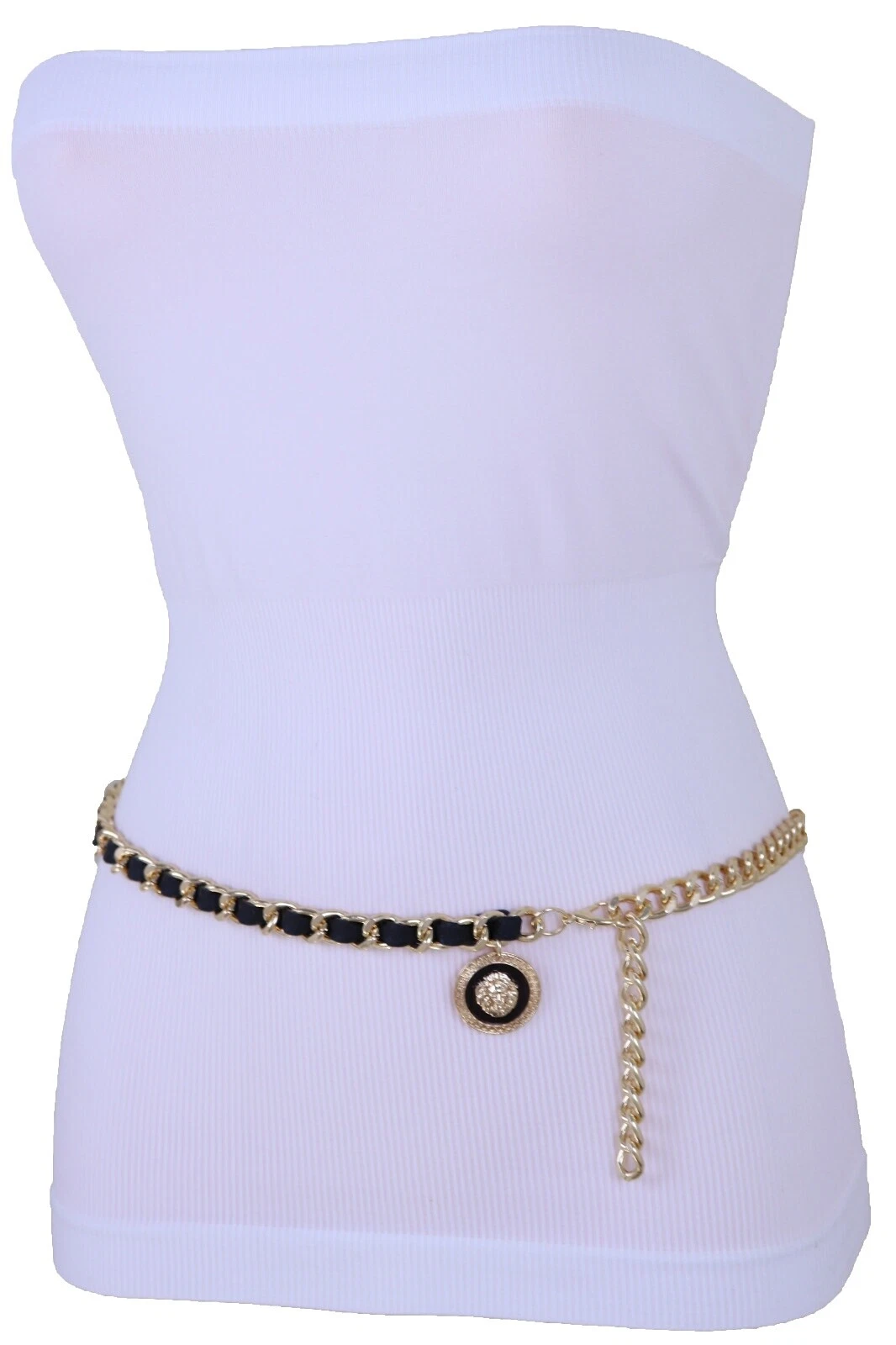 Black Size XL Hip Belt Belts for Women