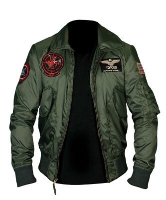 Tom Cruise Top Gun Maverick Flight Bomber Jacket Jet Flight Pilot Jacket