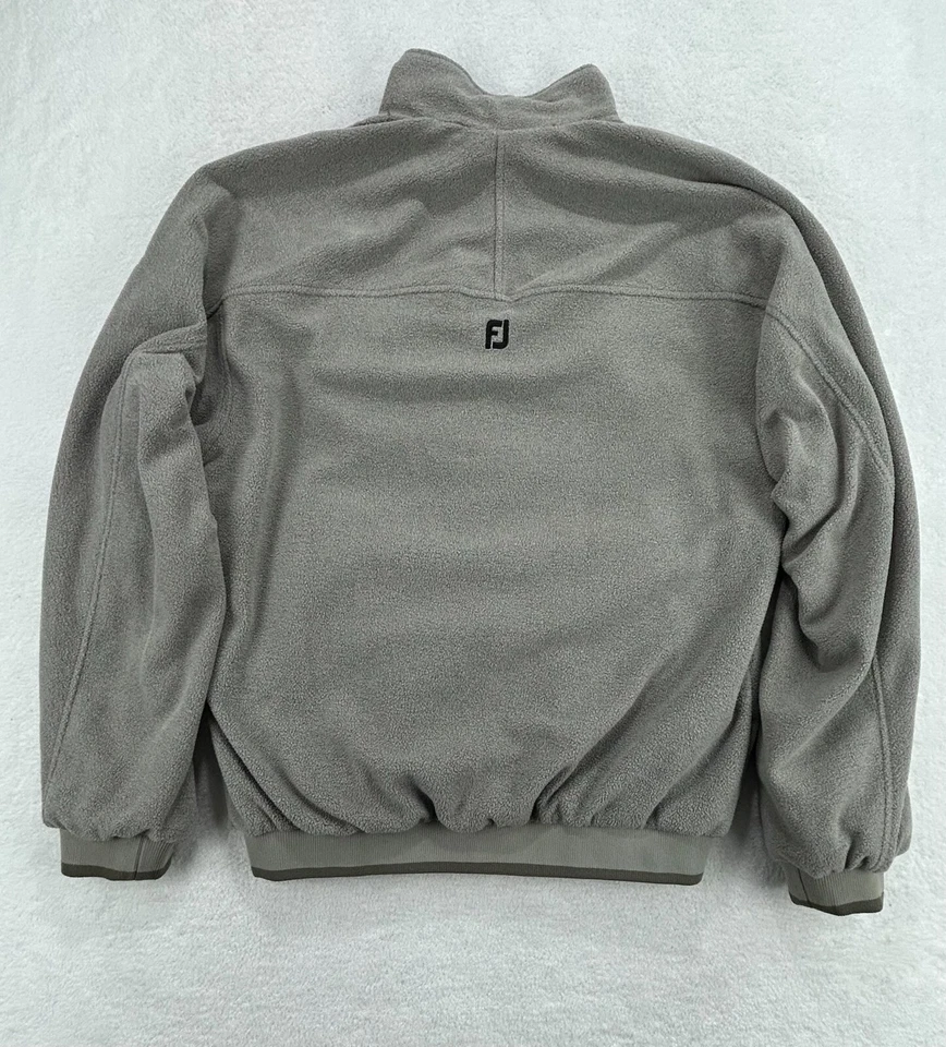 FootJoy Reversible Jacket Men M Golf Windbreaker Full Zip Fleece Cozy Dad - Image 4 of 4