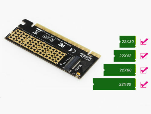 M2.PCIe SSD Adapter M.2 NVME to PCIe x16 M key adapter m.2 PCI express 4.0 x16 - Picture 6 of 10
