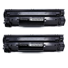 2 PCS CE278A Toner Cartridges for HP 78A LaserJet Pro P1606dn P1566 P1606