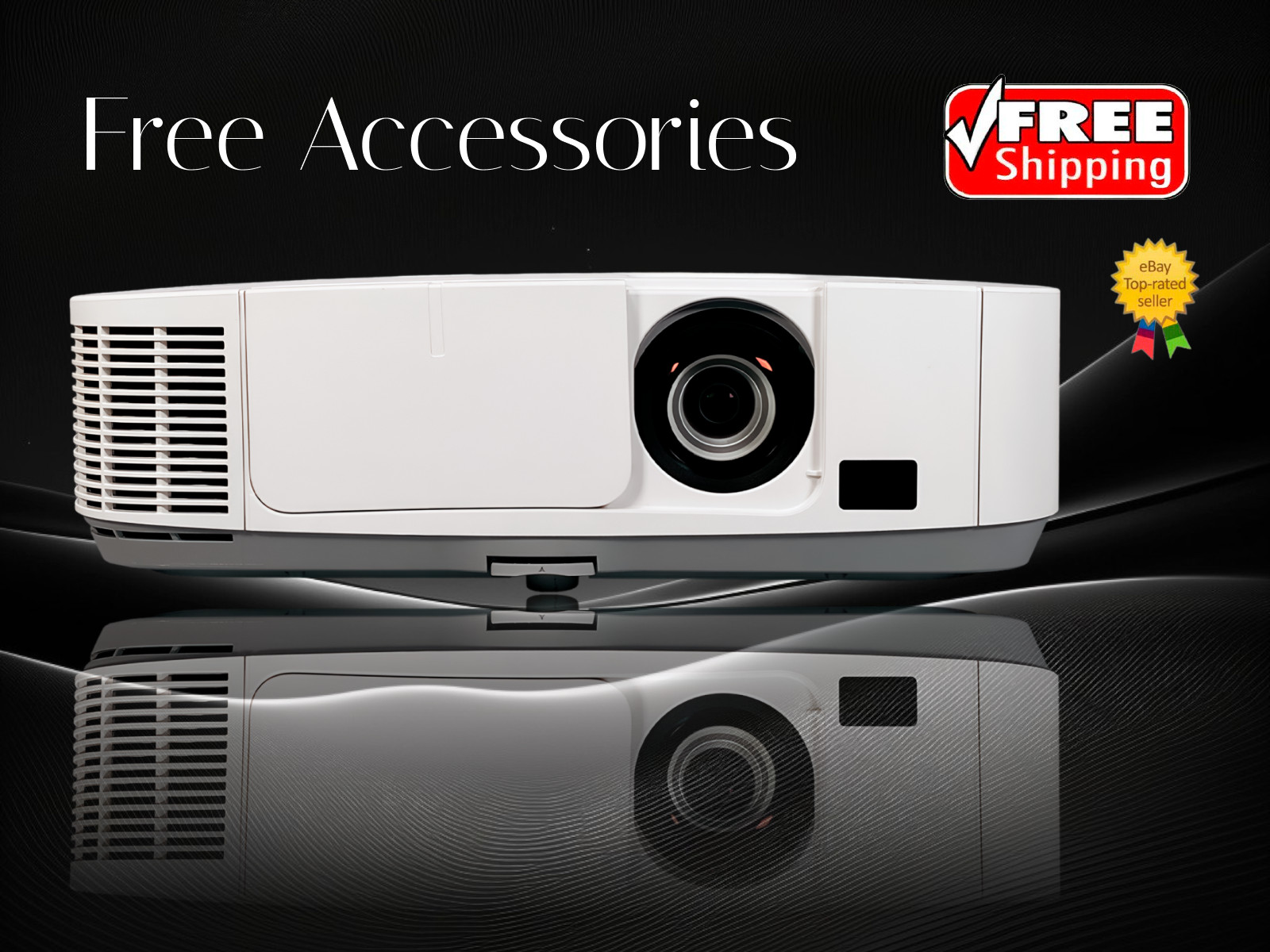 Advanced 3LCD Projector: 4000 Lumens for Boardrooms and Auditoriums HD USB HDMI