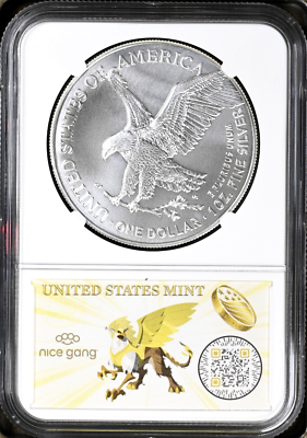 2025年 アメリカ シルバーイーグル Privy NGC 【初期5万枚限定】② 2025年 アメリカ シルバーイーグル Privy NGC 【初期5万枚限定