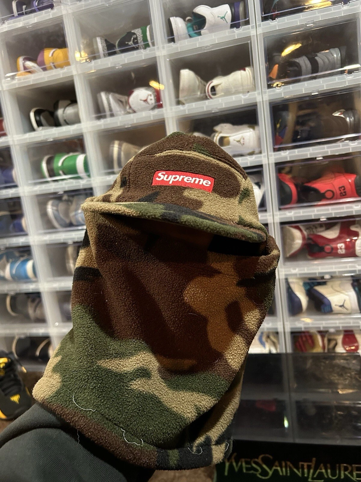 Casquette de camp Supreme Facemask Polartec