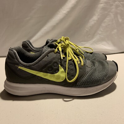 Nike Boys Downshifter 869969-002 Gray Running Shoes Sneakers Size 4Y [I4] 