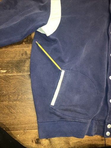Polo Ralph Lauren Varsity Jacket Mens 4XLT PRLC School University Y2K Button Up - Picture 11 of 19
