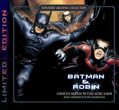 Batman & Robin - 2 x CD Complete - Limited Edition - Elliot Goldenthal