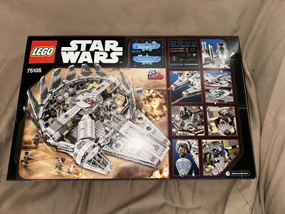 LEGO Star Wars: Millennium Falcon Han Solo Chewbacca Space Ship