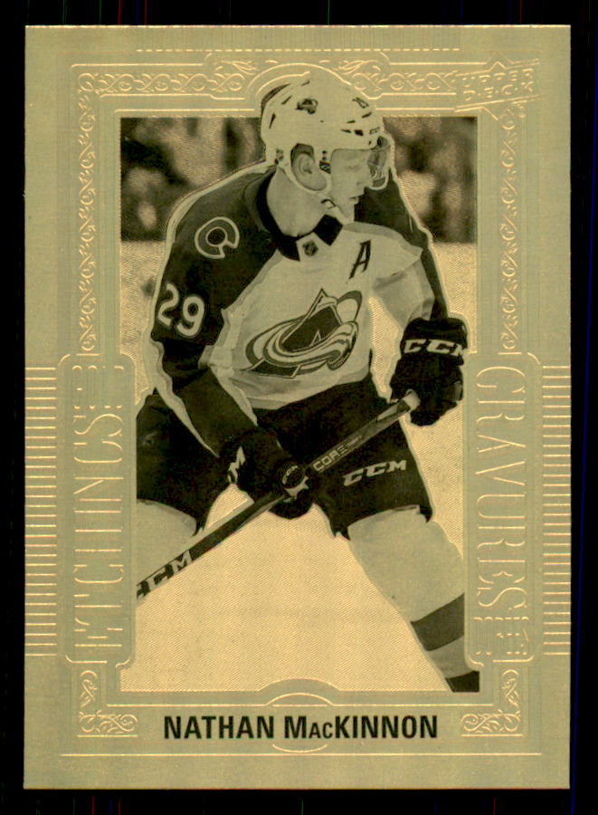2018-19 Upper Deck Tim Hortons Golden Etchings #GE9 Nathan MacKinnon (ref 42146)