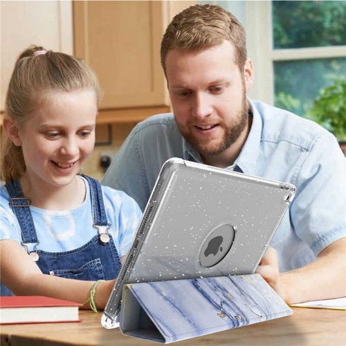 For iPad 9th 8th 7th Gen 10.2" Smart Leather Stand Case Cover With Pencil Holder - Picture 54 of 114