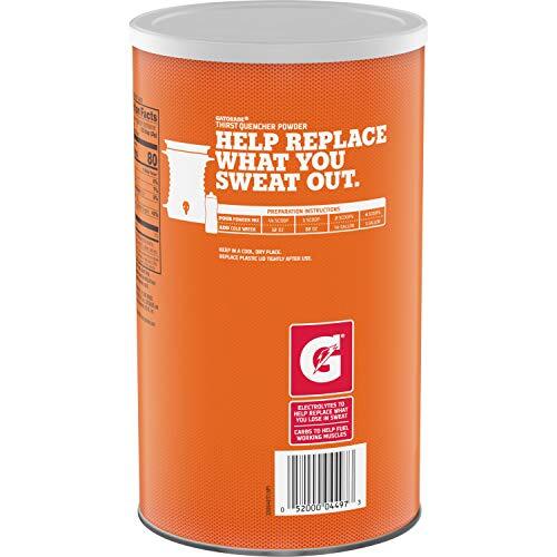 Gatorade Thirst Quencher Powder, Fruit Punch, 76.5 oz Canister Makes 9 Gallons - Picture 9 of 10