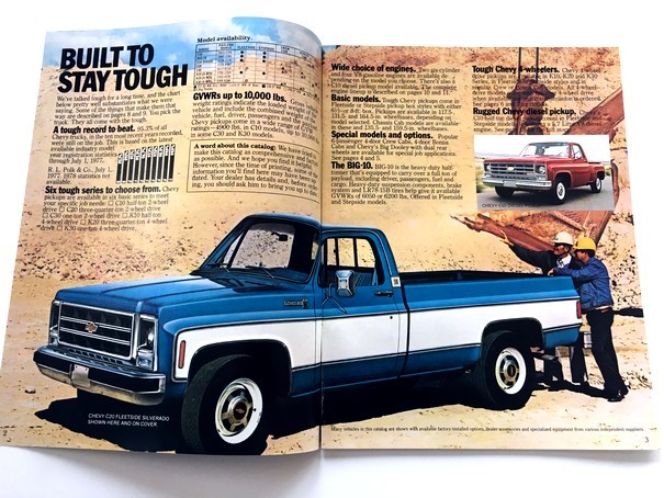 1979 Chevrolet Chevy Pickup Truck 16-page Sales Brochure Catalog