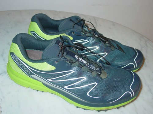 2015 Mens Salomon Sense Pro City 375985 Blue/Green Trail Running Shoes!  Size 14 | eBay